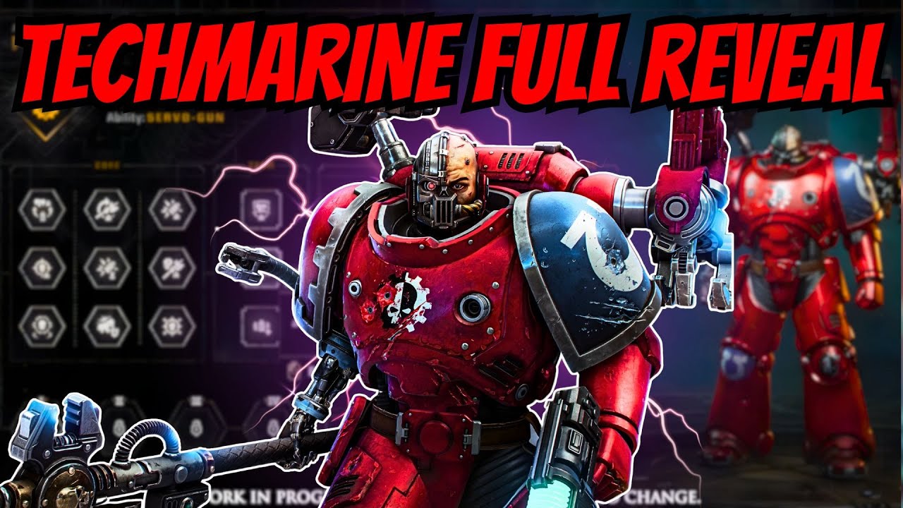 EVERY Techmarine PERK+WEAPON Just Got REVEALED WITH BRAND NEW GAMEPLAY