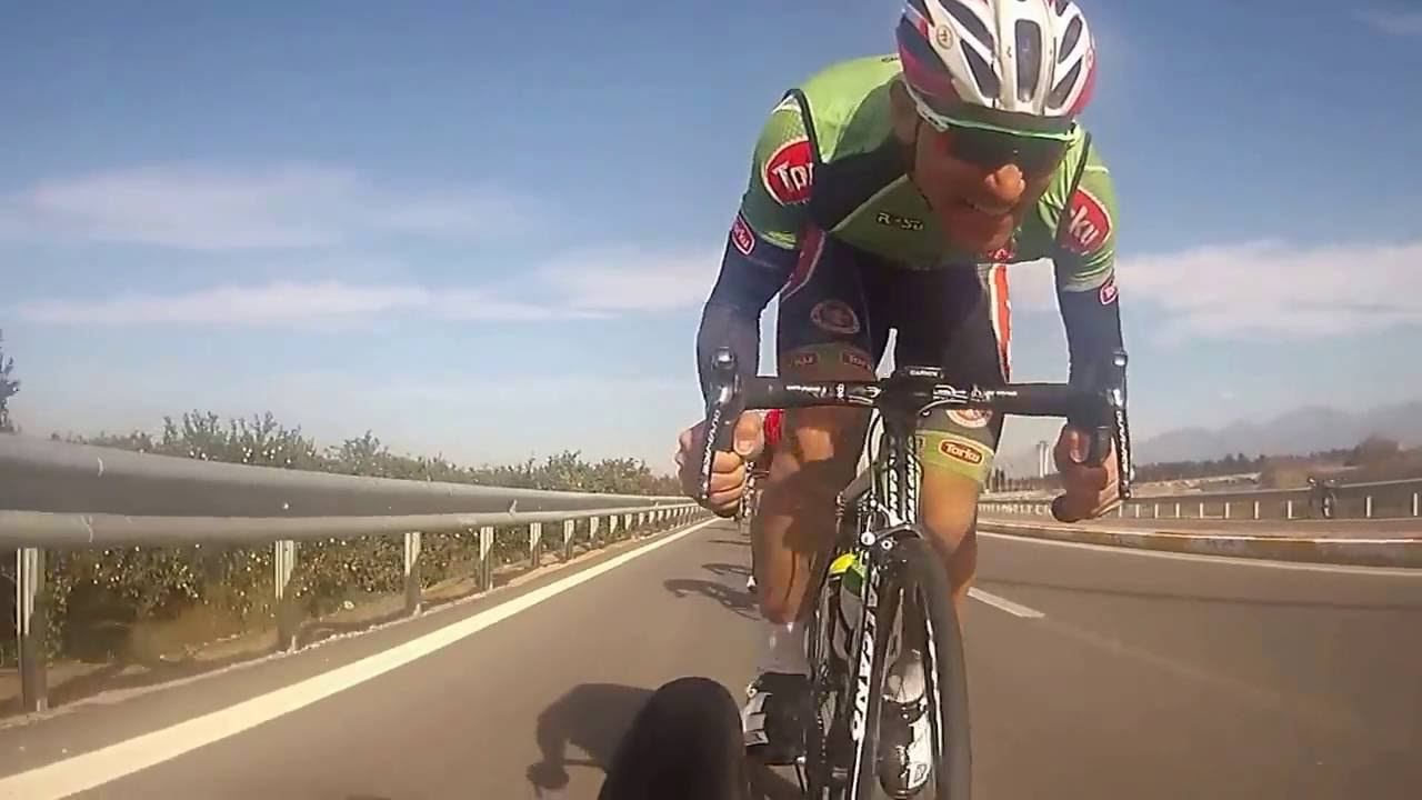 Torku Şeker Spor sprint antrenmanı Adeta bir yarış havası var.