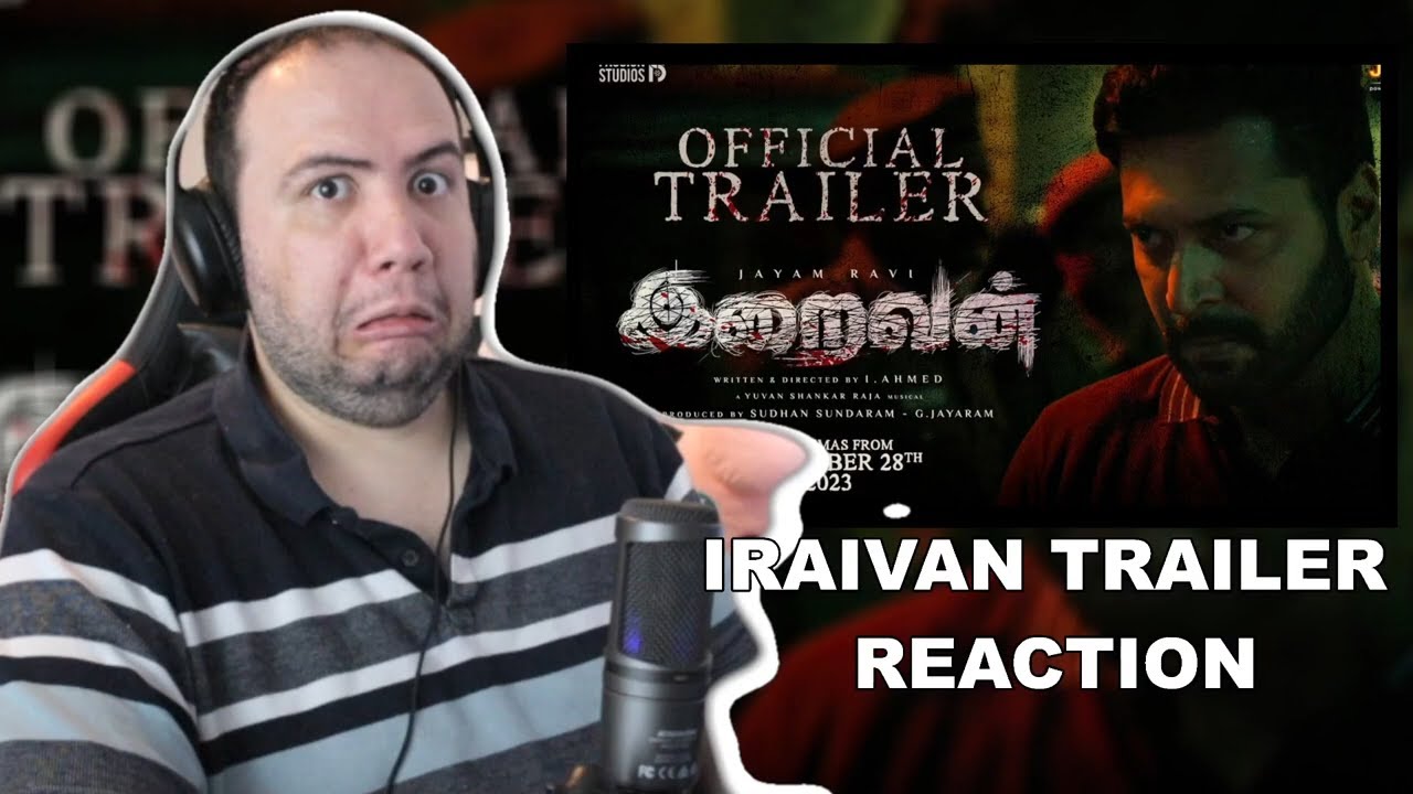 DON'T WATCH THIS AT NIGHT... Iraivan Trailer REACTION | Jayam Ravi | Nayanthara | Yuvan Shankar Raja