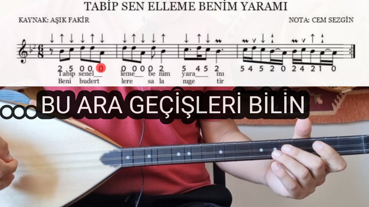 TABİP SEN ELLEME BENİM YARAMI İleri Seviye #solfej Bul Getir