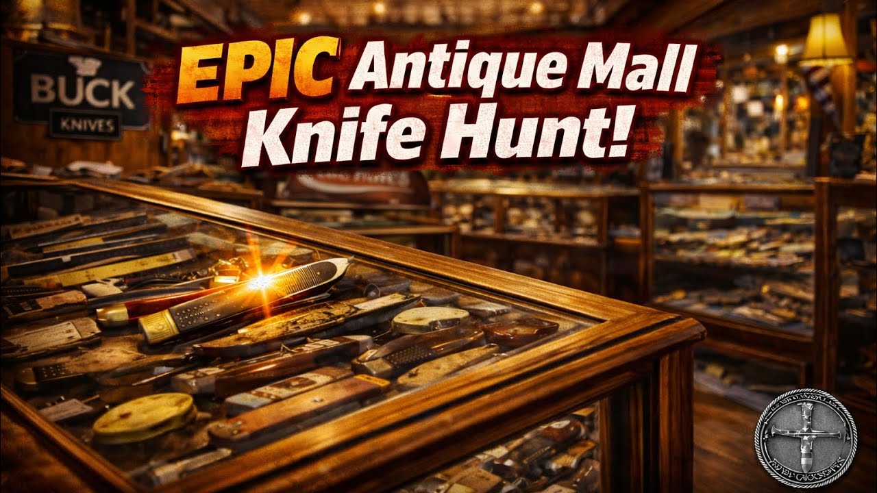 Epic Antique Mall Knife Hunt!!!