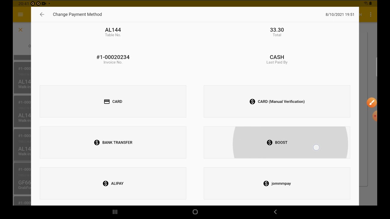 Aliments Cloud POS - EP 24 - Change Payment Method (After Payment)