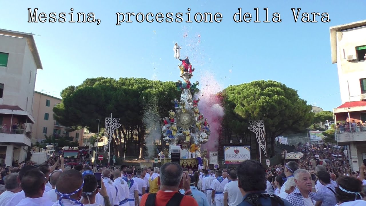 Messina, processione della Vara. 15 agosto 2023