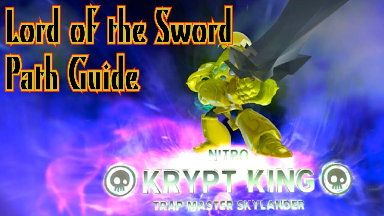 Skylanders Trap Team - (Nitro) Krypt King - Путь Властелина Меча