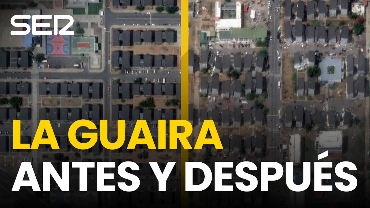 Los barrios de LA GUAIRA (Venezuela) ANTES y DESPU&Eacute;S del DOBLETE S&Iacute;SMICO
