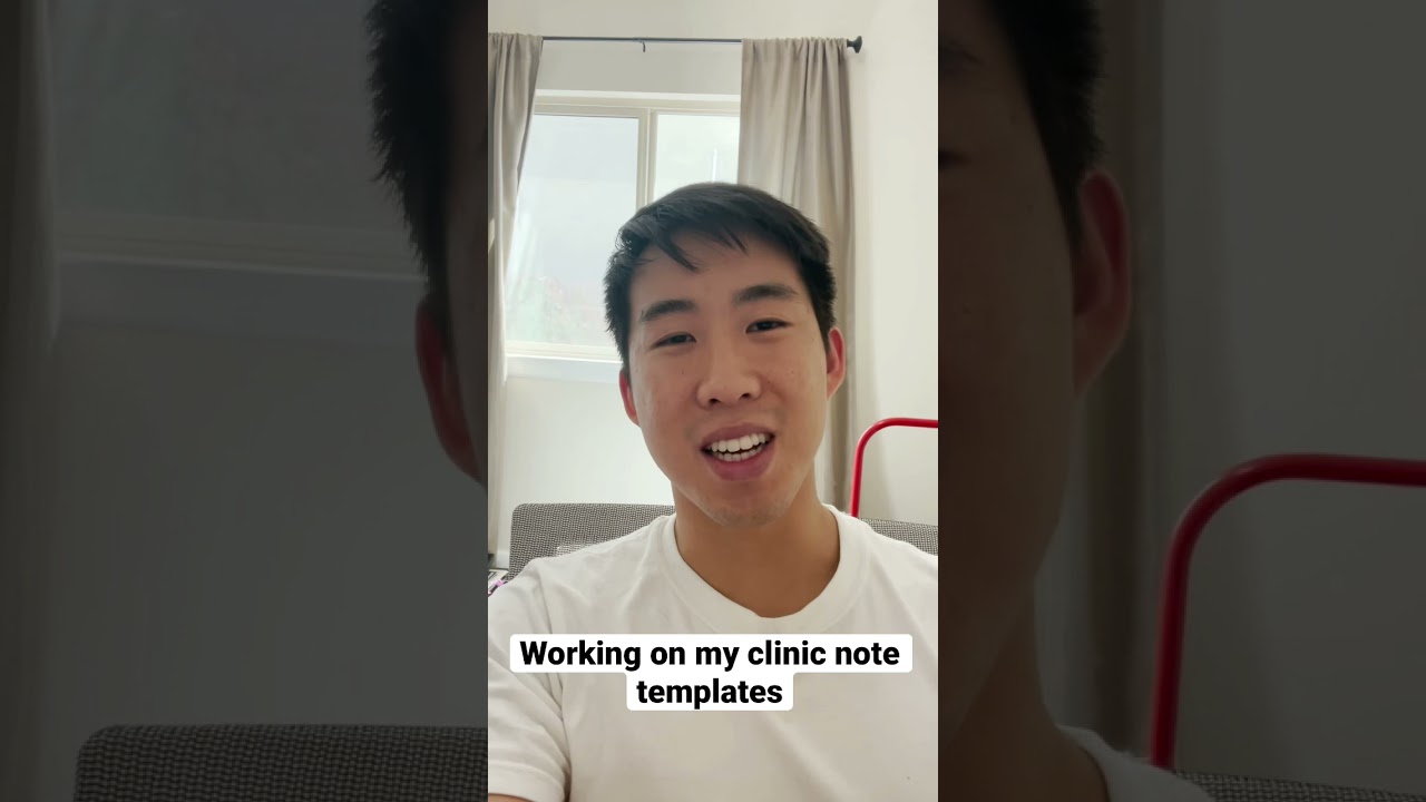 Working On My Outpatient Clinic Note Template #emr #epicemr #dotphrases