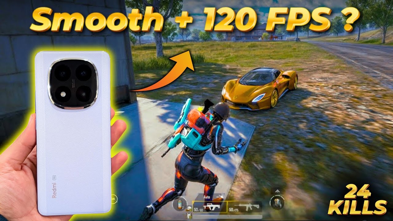 Redmi Note 14 Pro 5G PUBG Mobile Graphic Settings Test | 120hz