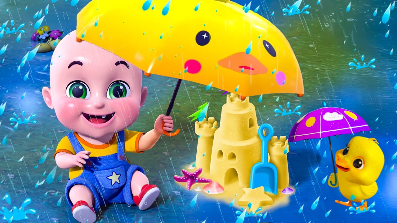 Pani Barsa Chhaam Chhaam | Barish aayi | Hindi Cartoon Nursery Rhymes & Kids Balgeet Poems
