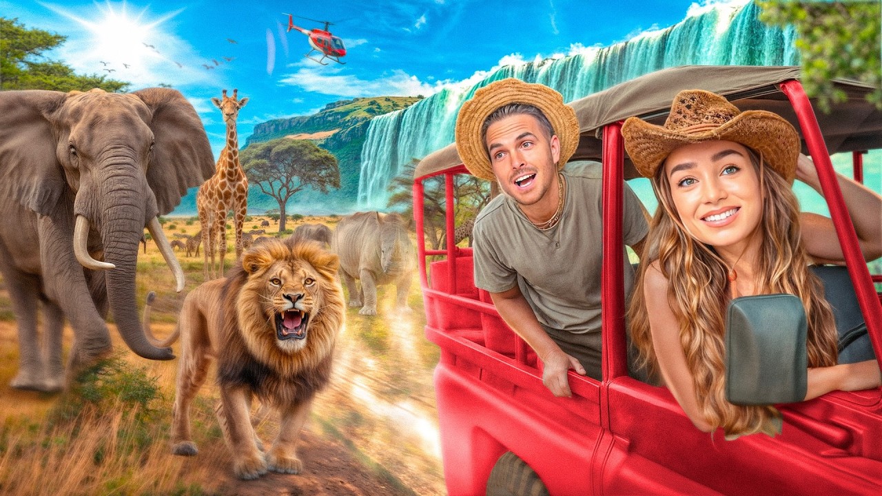 LE safari de nos r&ecirc;ves : Big 5, croisi&egrave;re et H&eacute;lico (tellement impressionnant) 🐆🐘