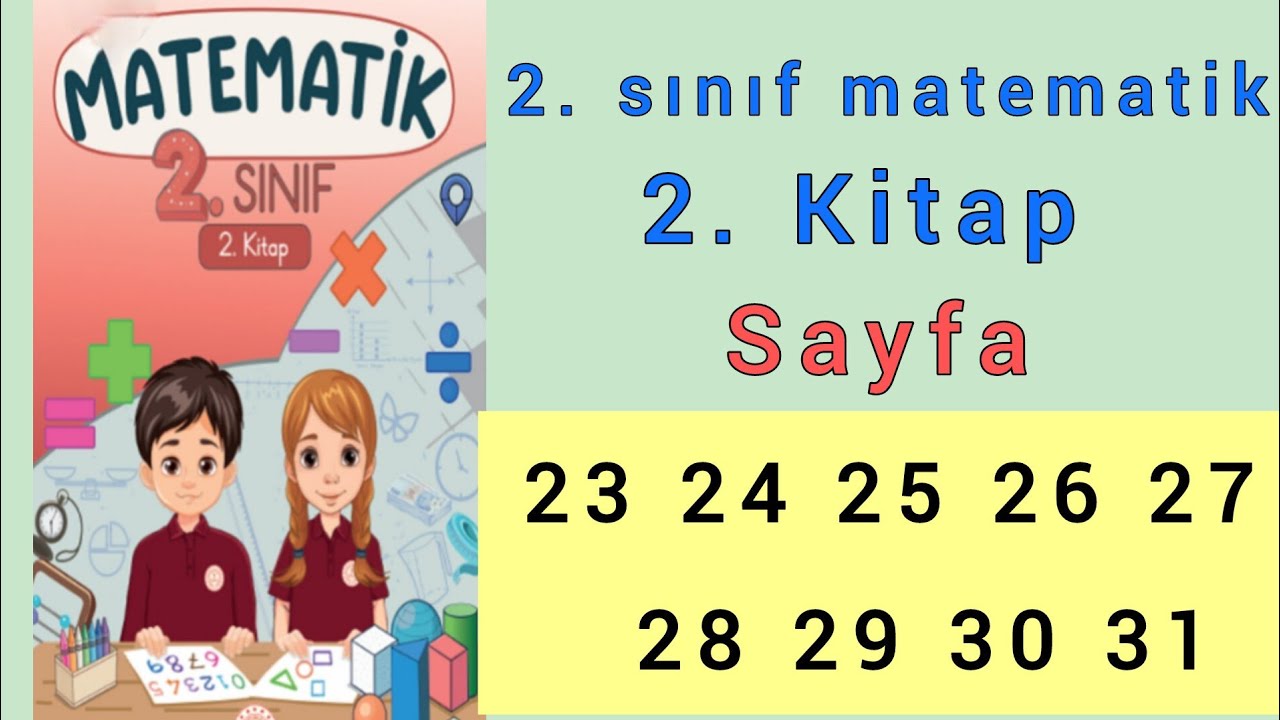 2. Sınıf Matematik Ders Kitabı 2. Kitap Sayfa 23 24 25 26 27 28 29 30 31 Cevapları / 2. sınıf 2026 .