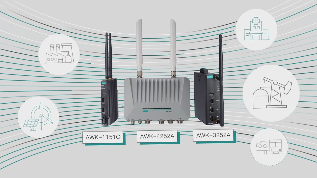 Moxa next-generation industrial wi-fi lineup for mobile-automation