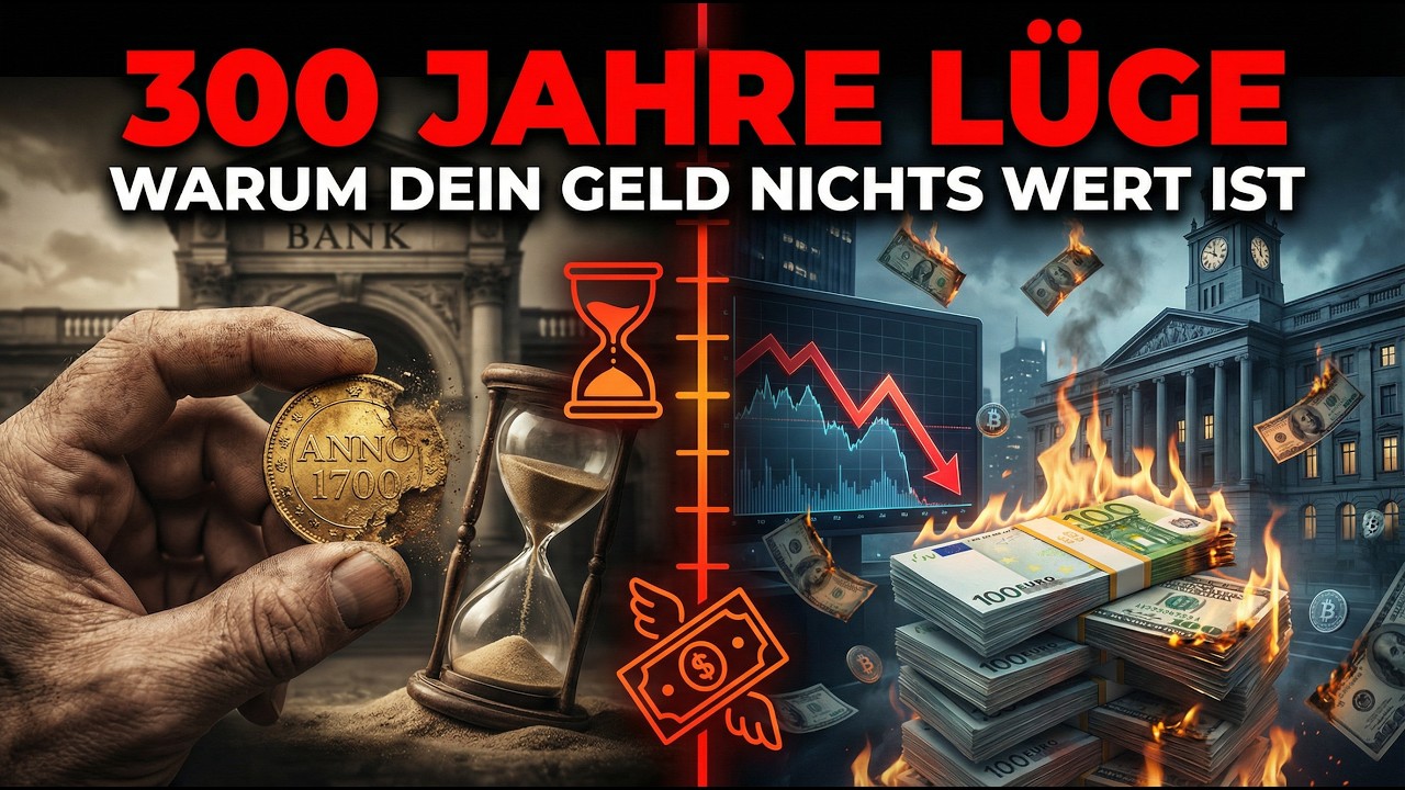 300 Jahre Geldgeschichte in 10 Min: Warum jedes Fiat-System kollabiert