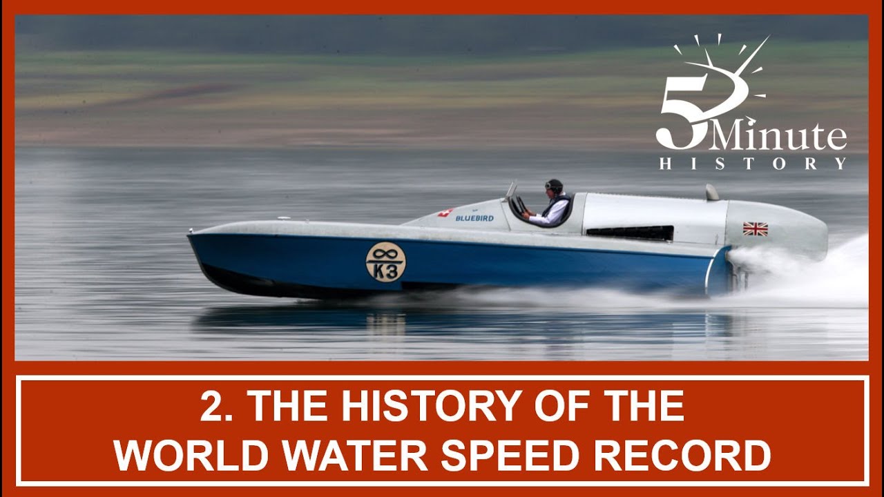 The History of the World Water Speed Record