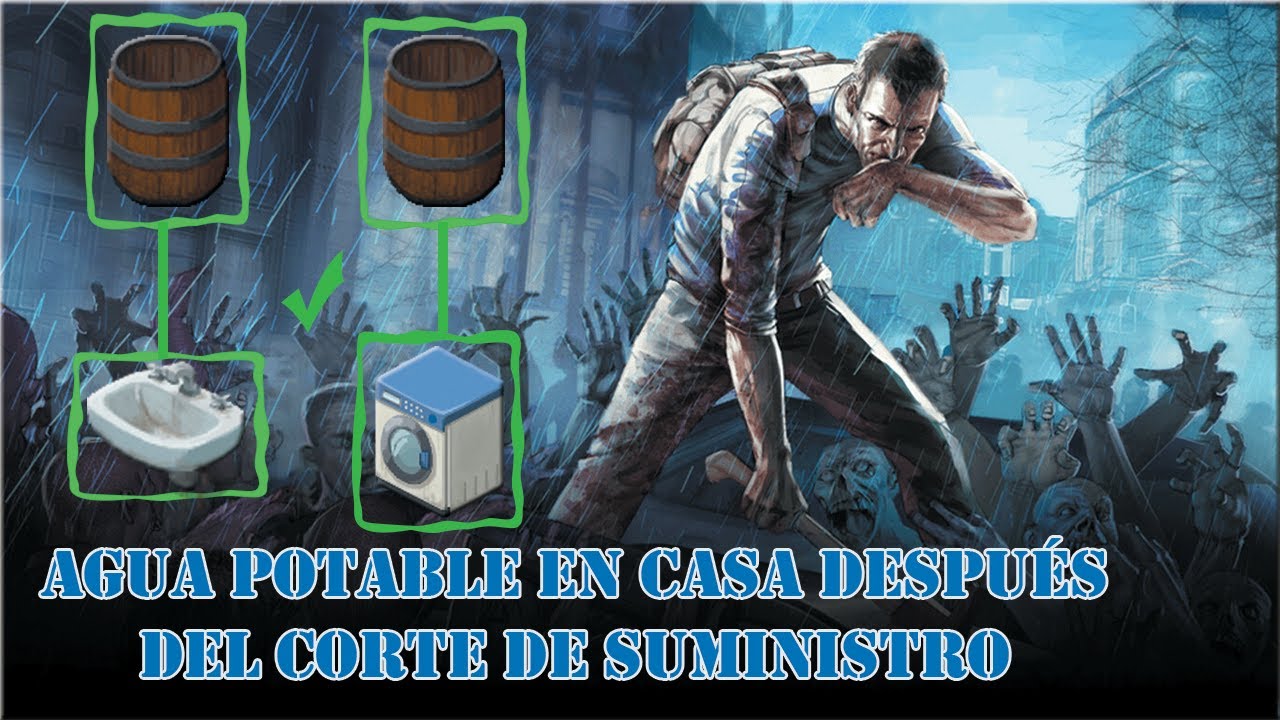 Project Zomboid | Agua Potable | Conectar Fregadero Y Lavadora Al Recolector De Lluvia | No Mods