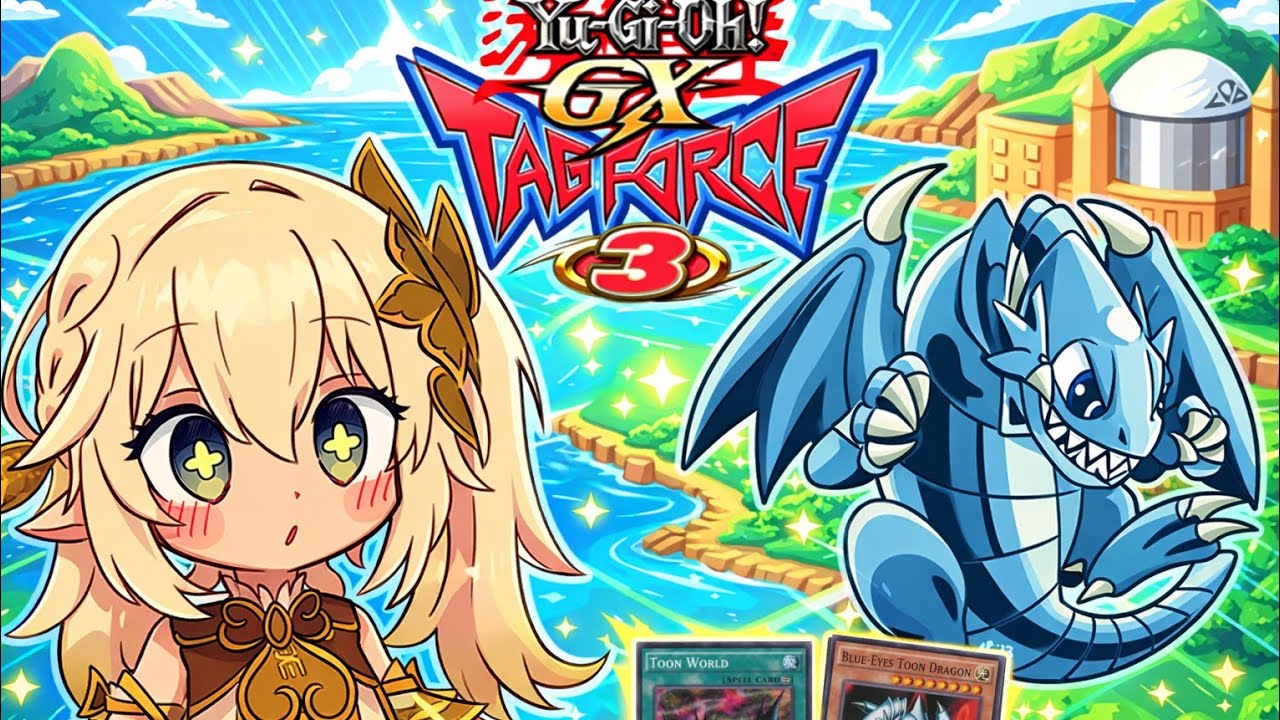 Победа над Yu-Gi-Oh! Tag Force 3 с помощью Deck Toon 😈🃏 (Odyssey)