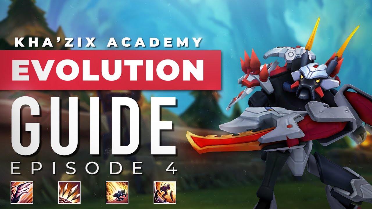 Kha'Zix Academy: COMPLETE Evolution Guide (ft. Tinjus)