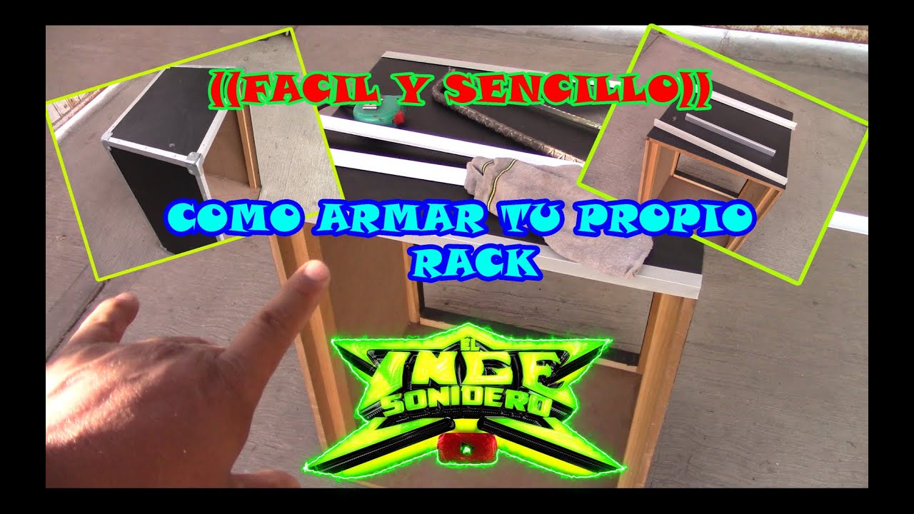 ✨ARMA TU PROPIO RACK (((  FACIL Y SENCILLO  )))