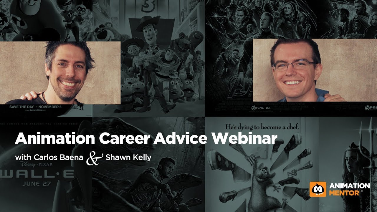 Animation Career Advice from Shawn Kelly & Carlos Baena