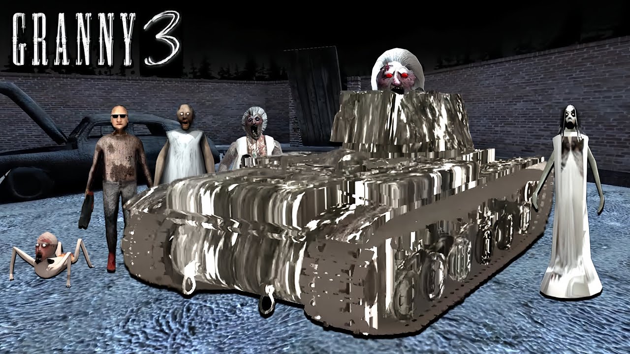 Granny Chapter 3: The Tank Escape Unofficial update