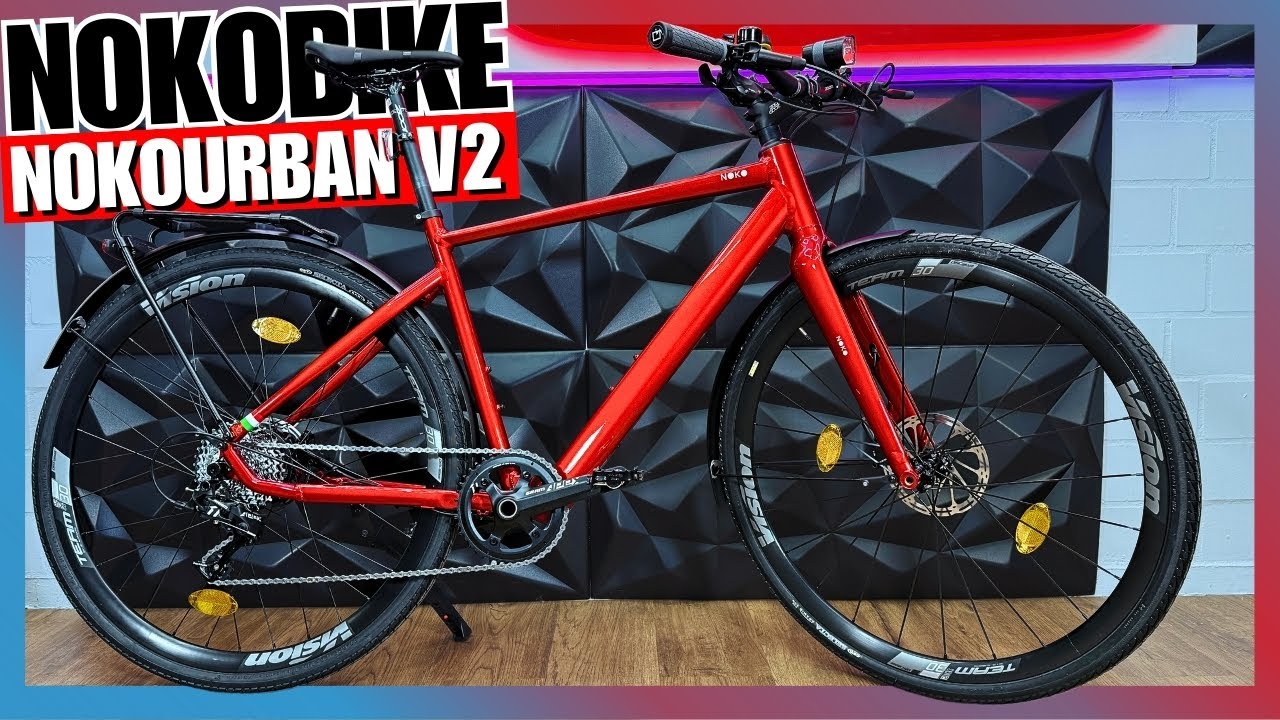 NOKOurban V2 🇮🇹 Italiens City-Bike für Pendler 🚲  Urbaner Stil & Performance #NOKOBike #NOKOurban