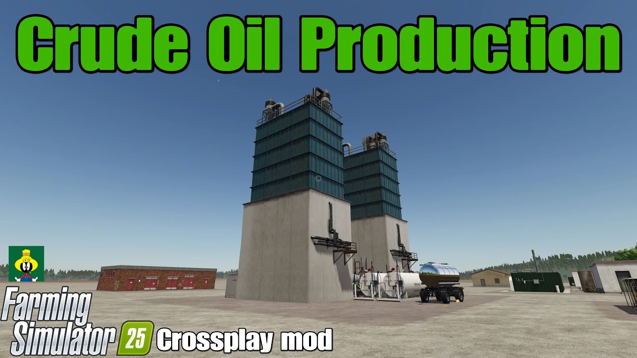 Добыча сырой нефти / Кроссплатформенный мод FS25