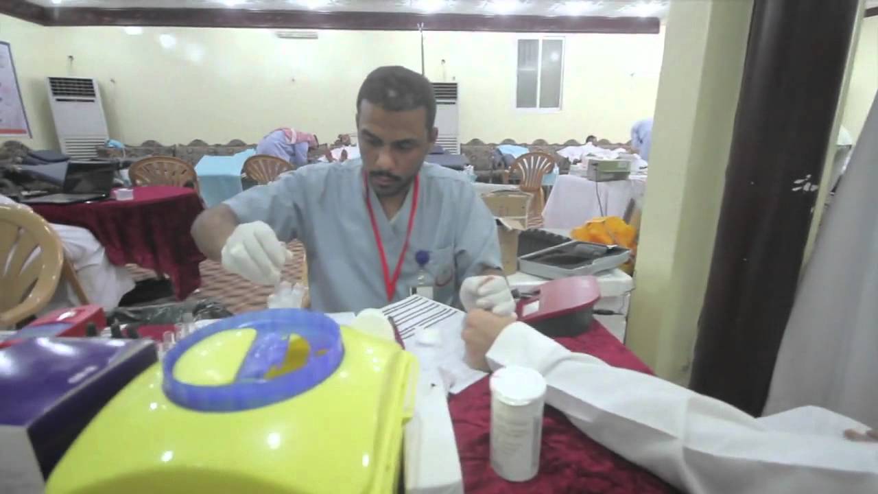 قطرات تعيد الحياة-حملة التبرع بالدم بقرية البطالية