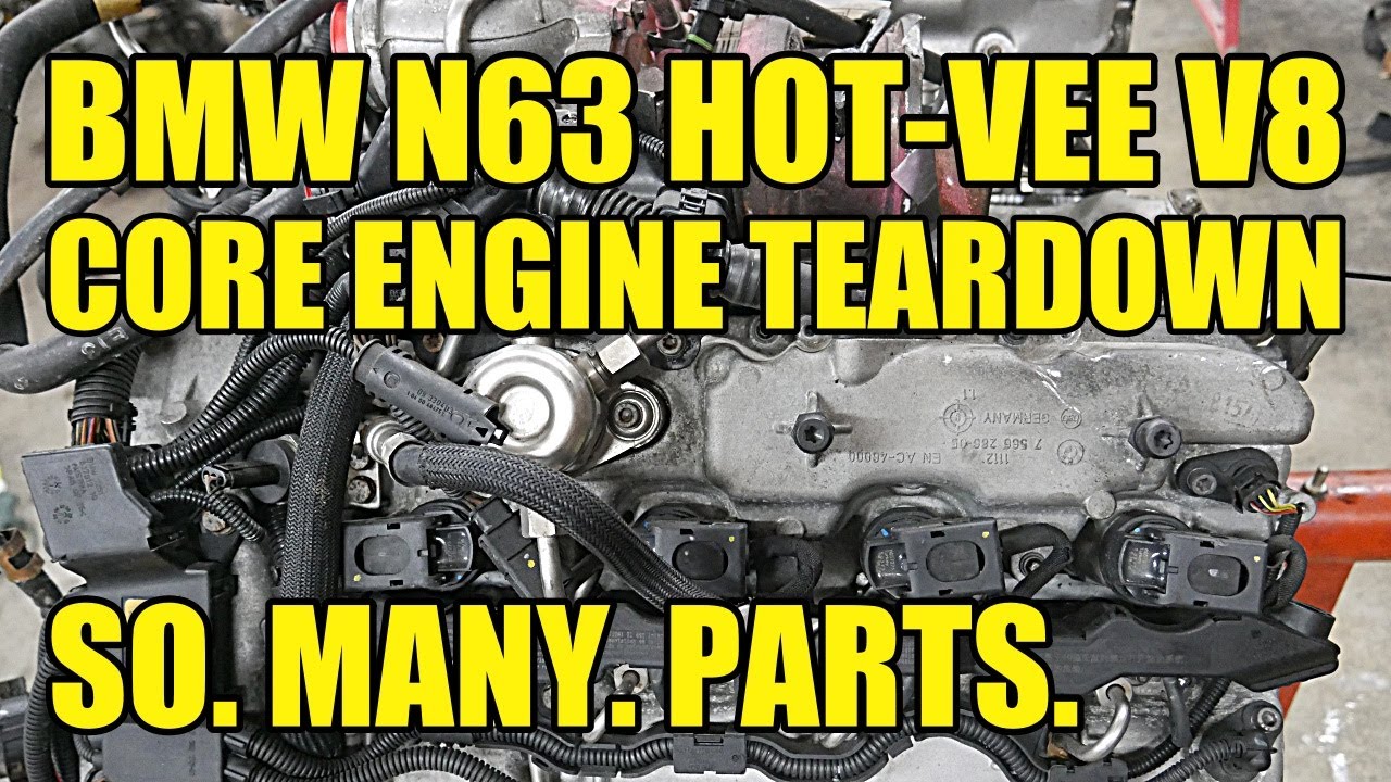 Полная разборка двигателя BMW N63 Hot-Vee 4.4L Twin Turbo V8. НУЖНО СЛИШКОМ МНОГО ШАГОВ.