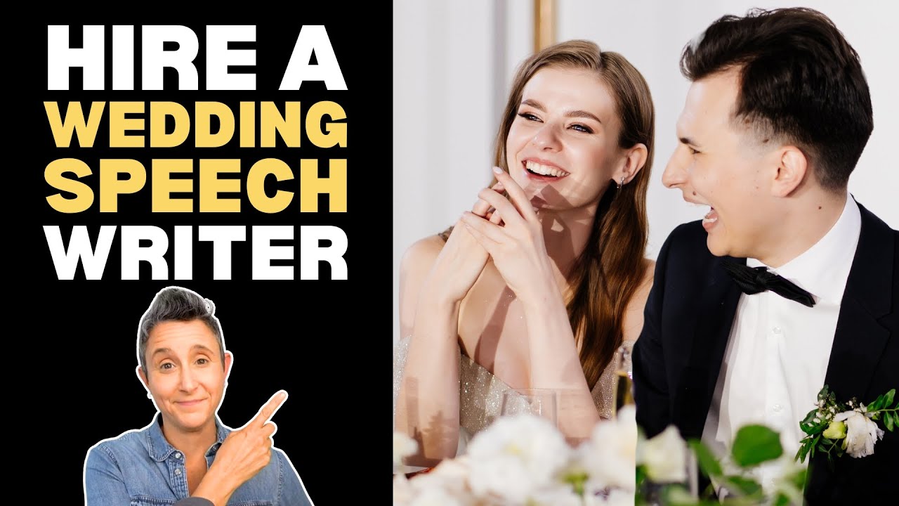 For A PERFECT Wedding Speech, Work With a Professional Writer