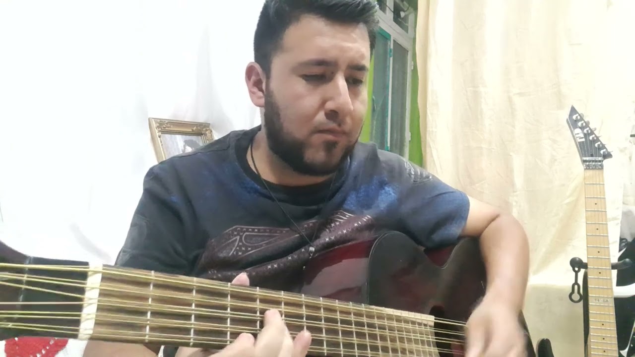 Ni Con Labios Prestados - @alfredoolivasofficial (Bajoquinto cover) #regionalmexicano #alfredoolivas 🎸🤘🤠🔥