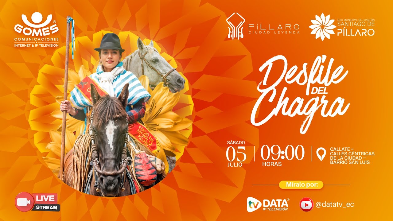 🔴 EN VIVO | Desfile del Chagra 2025 – Santiago de Píllaro