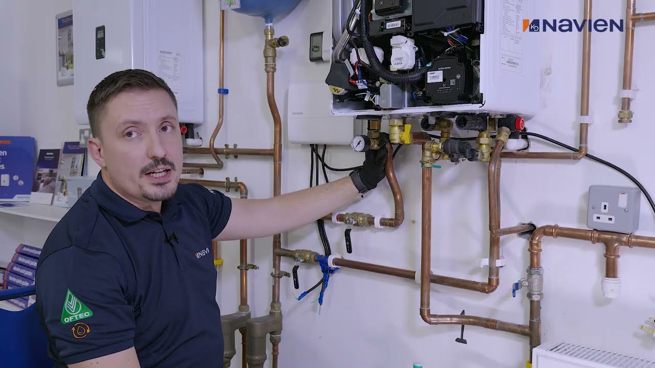 How to Mount a Navien Boiler on a Wall