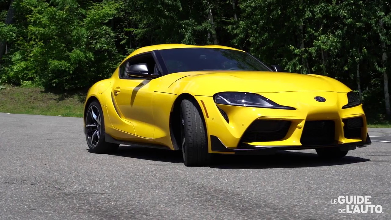 Antoine Joubert présente la Toyota Supra 2019