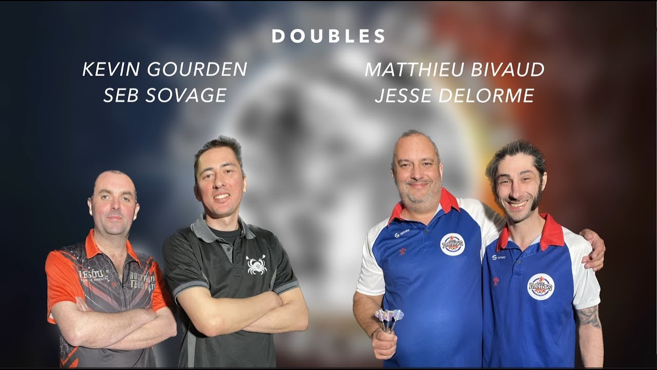 FINALE DOUBLES : Kevin Gourden / Sébastien Sovage VS Jesse Delorme / Mathieu Bivaud