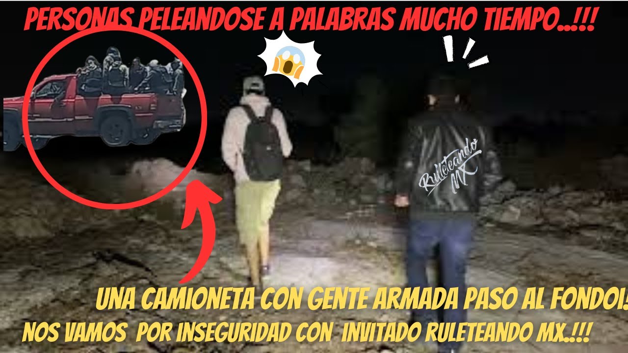 Hay personas discutiendo y nos están siguiendo😰