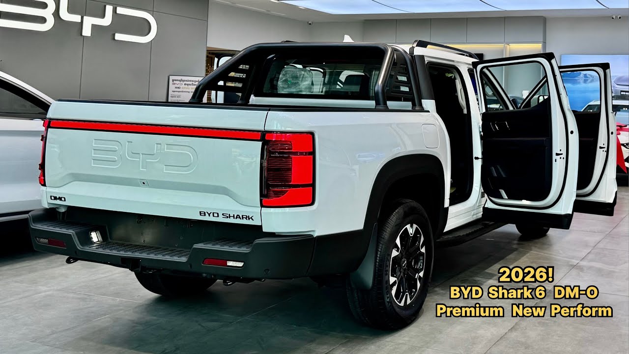 Новинка! Абсолютно новый BYD Shark 6 DM-O Premium 2026 года: новый комфорт и производительность в...