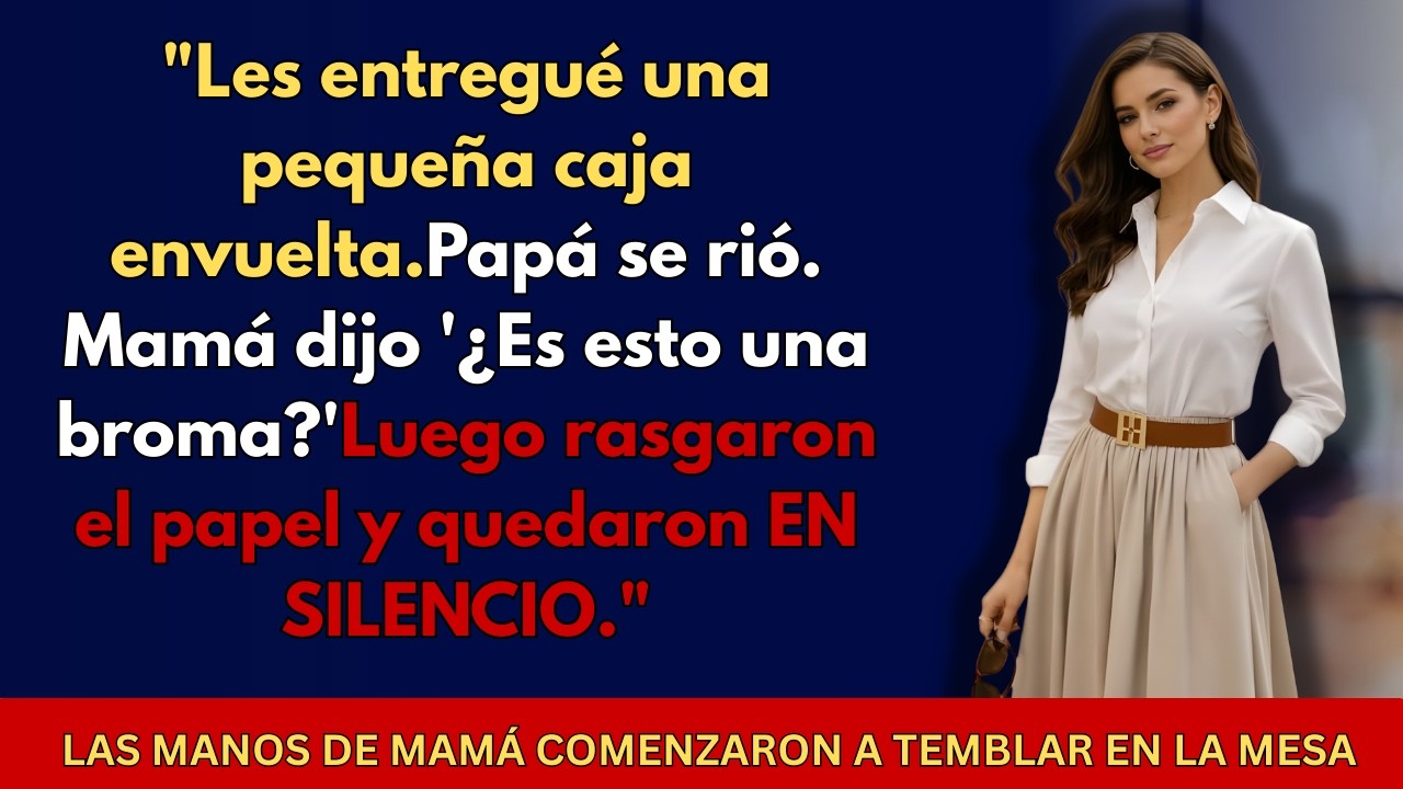 Mis Padres Se Rieron De Mi Regalo De Navidad — Luego Lo Abrieron