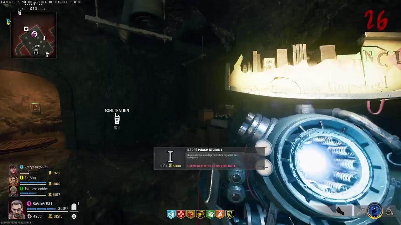 Black ops 6 Zombie #35 RaGnArR31 La citadelle des morts Farm Archie's Event prestige 7