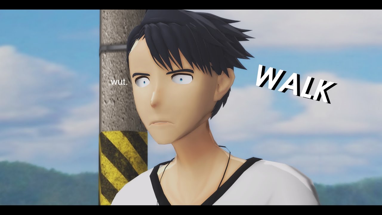 [MMD short.] w a l k.