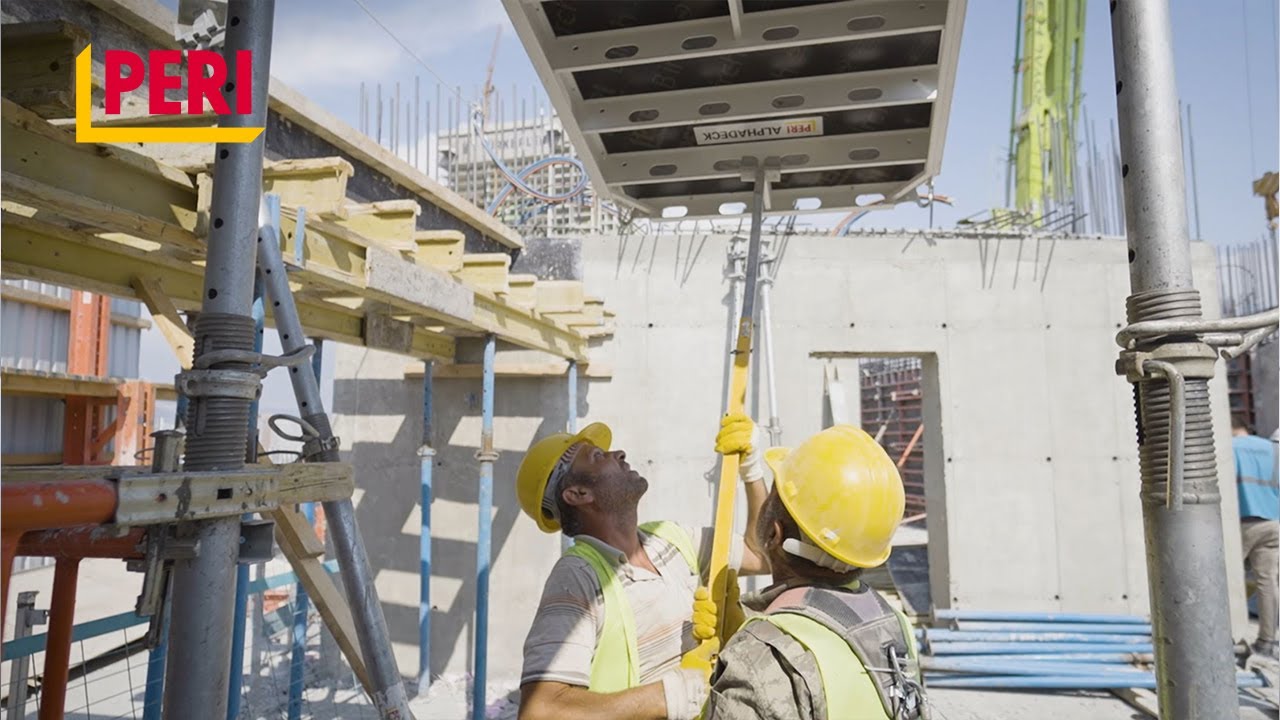 FORMWORK | ALPHADECK Slab Formwork - Intuitive handling (EN)