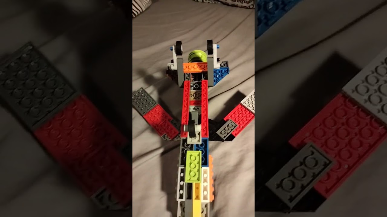 Lego lighting electric plane