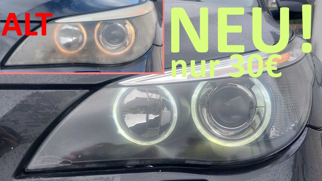 Scheinwerfer wie neu für 30 Euro?! [E61 No 3]
