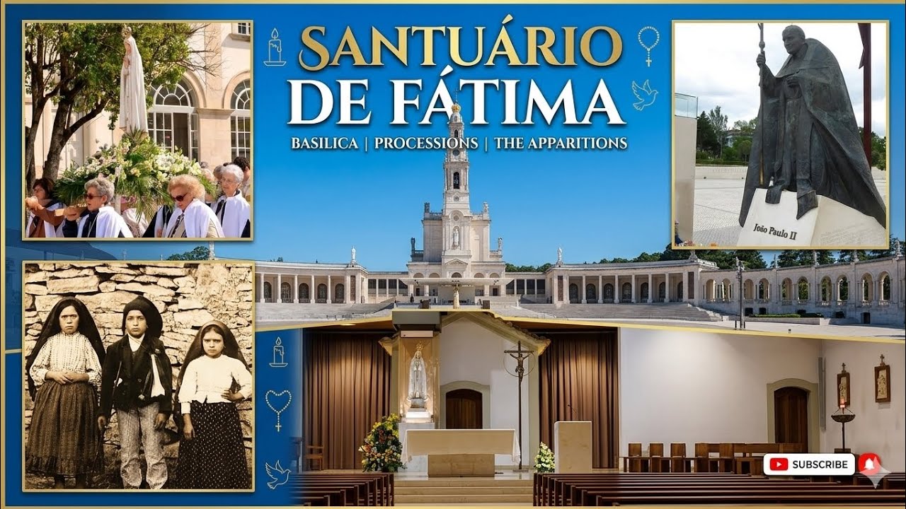 SANTUÁRIO DE FÁTIMA- Cova da Iria, em Fátima, Portugal,