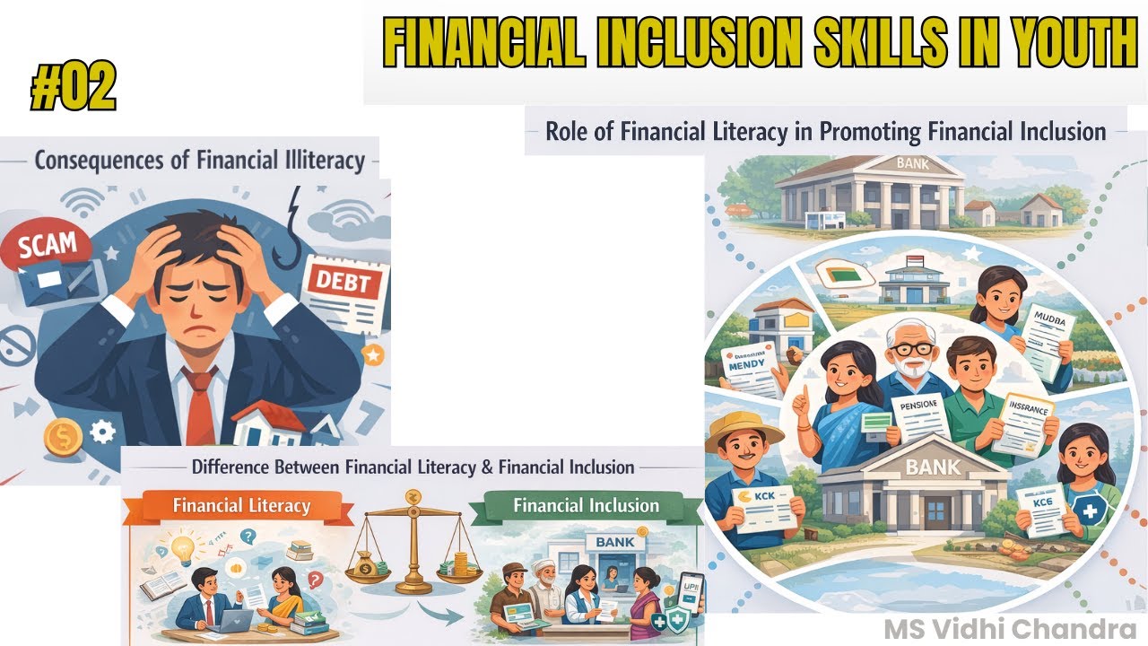Role of Financial Literacy in Promoting Financial Inclusion | Module 01 | BCOM | MCOM|