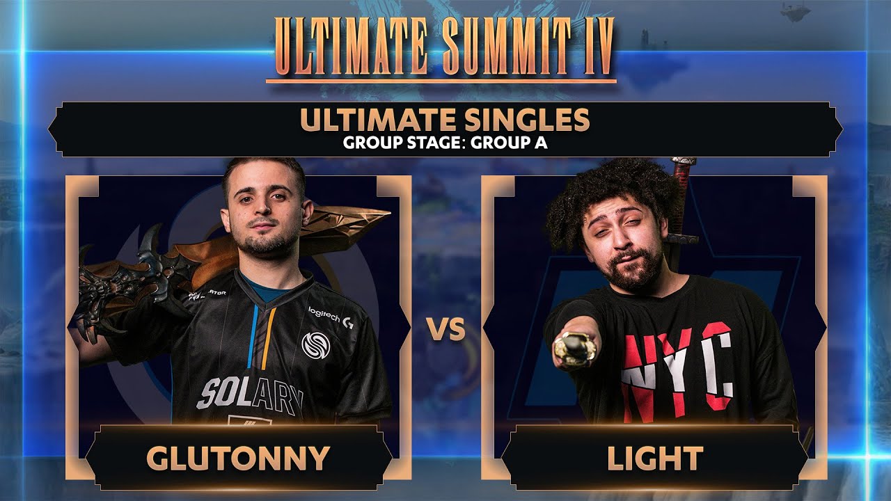 Glutonny vs Light - Ultimate Singles: Group A - Ultimate Summit 4 | Wario vs Fox