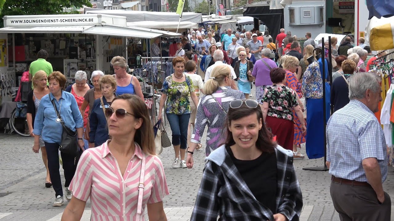 Wekelijkse markt Dendermonde - Filmpjes Jan De prins