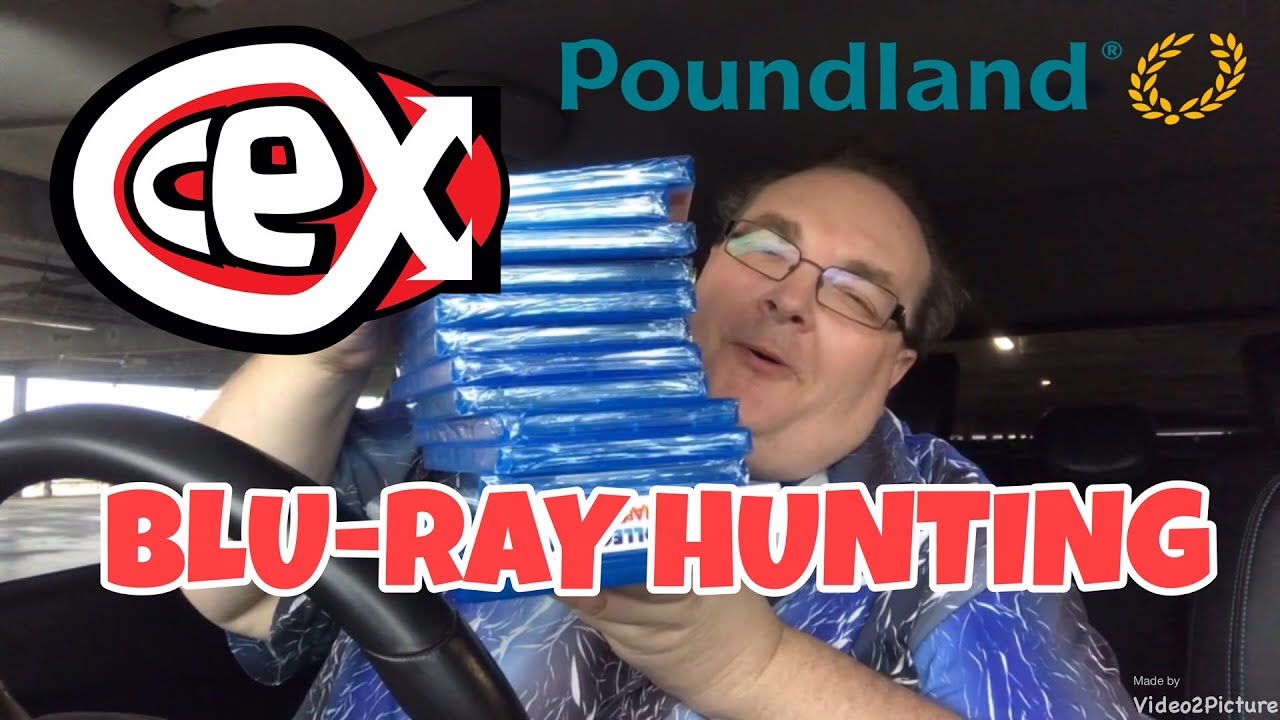 CEX и Poundland Blu-ray Hunting