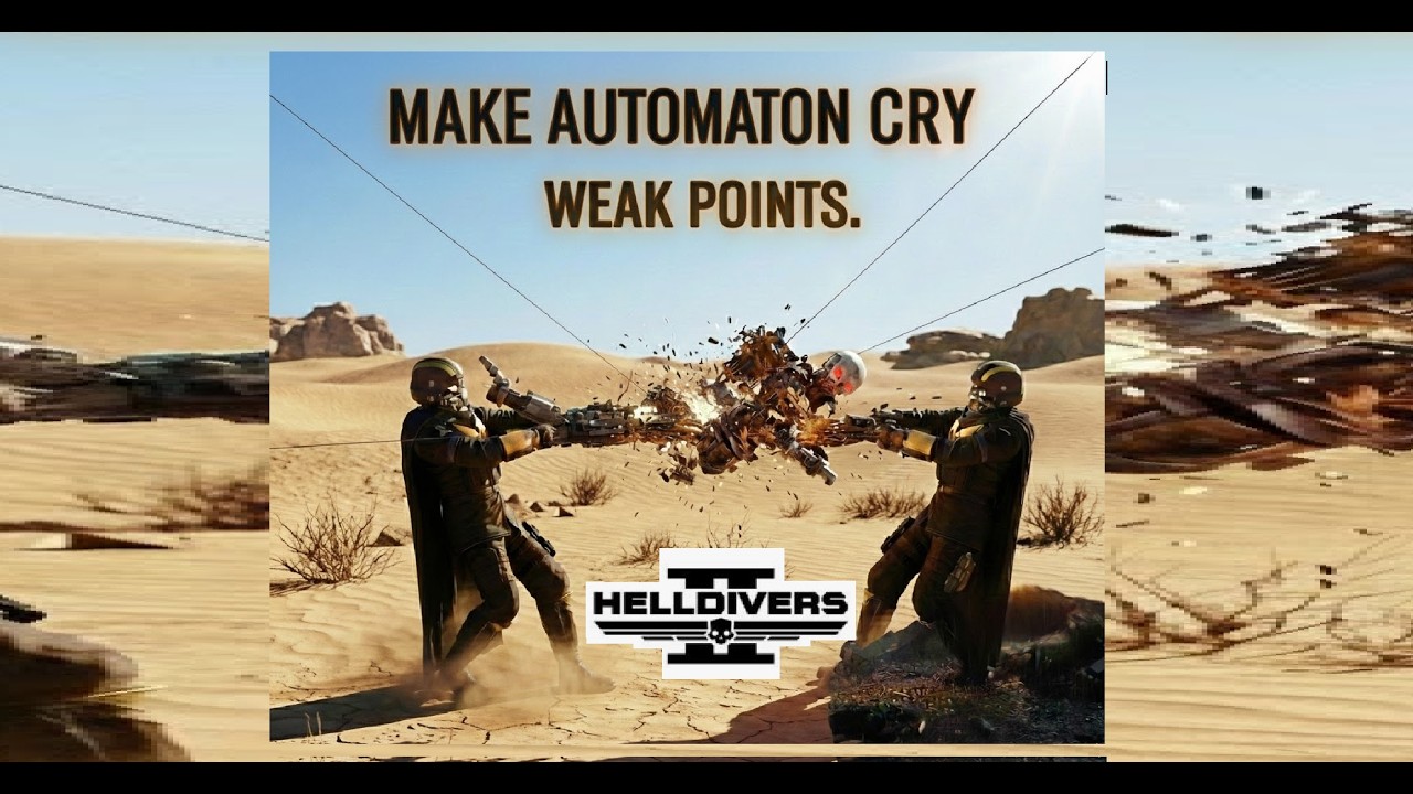 weak points for every Automaton unit in Helldivers 2: