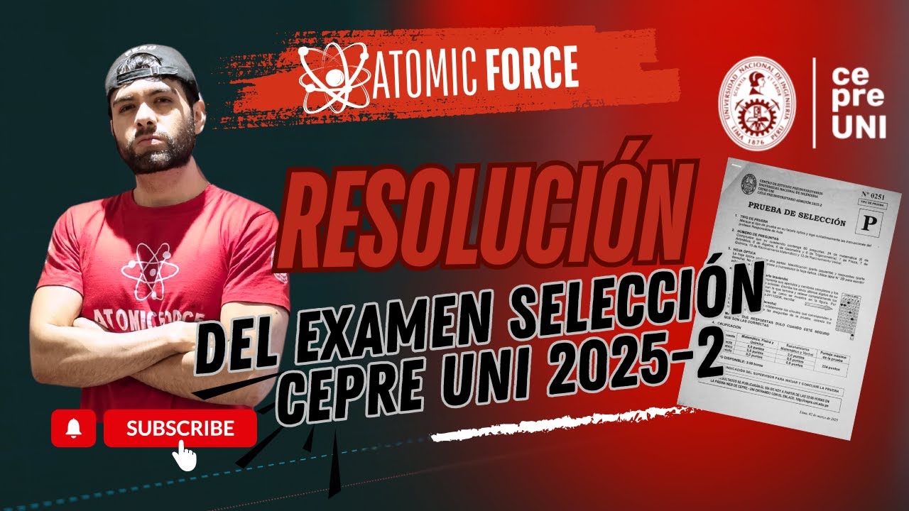 🔴SOLUCIONARIO EXAMEN SELECCIÓN CEPREUNI📚💪