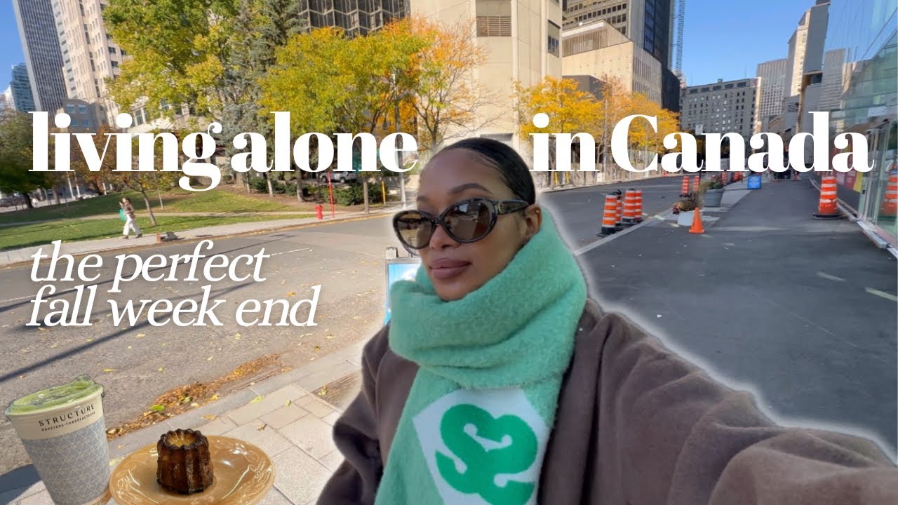 (Kim) Living alone in Canada 🇨🇦| Amazing fall week-end,First biking, Chinatown, Dossier Perfumes