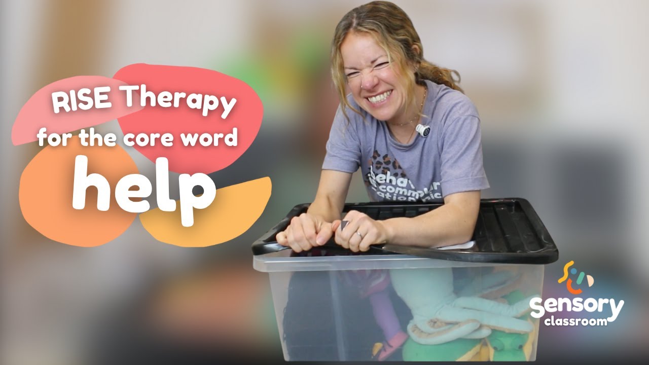 RISE Therapy: week 6 core word session &ldquo;Help&rdquo;